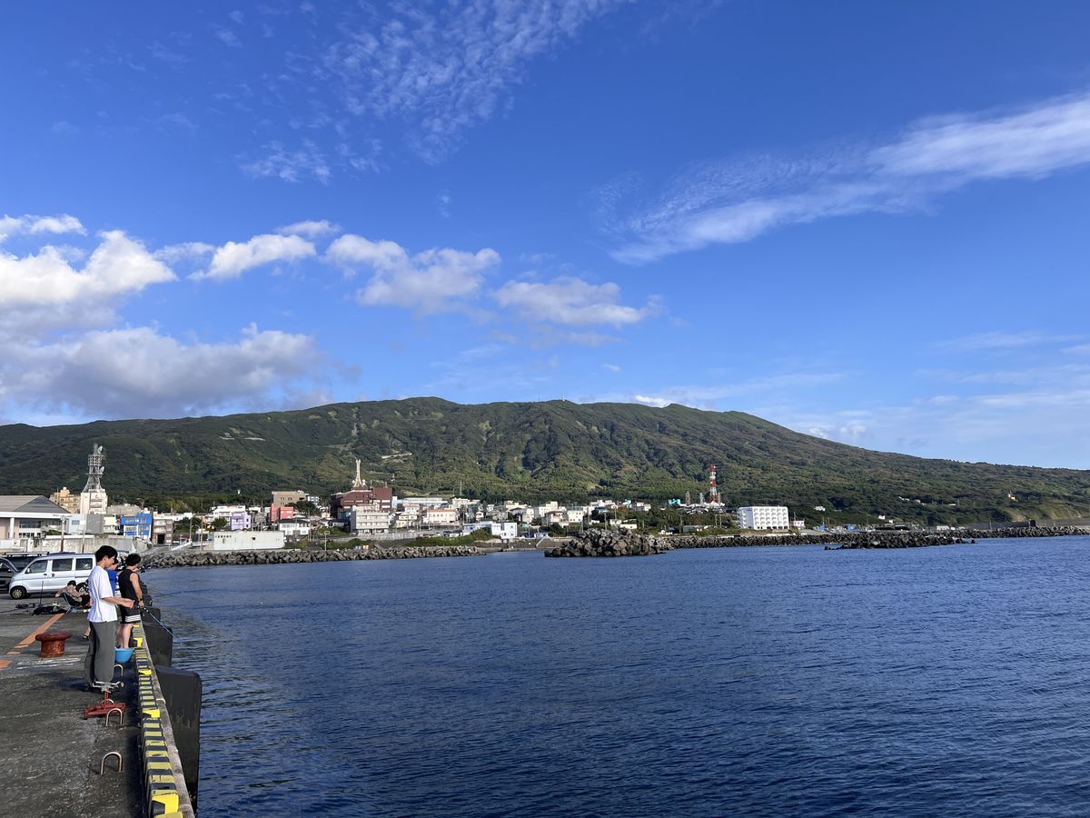 伊豆大島での釣り利用イメージ